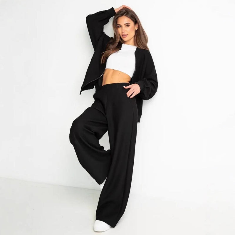 OZON Minimalist Casual Jacket and Pants Set