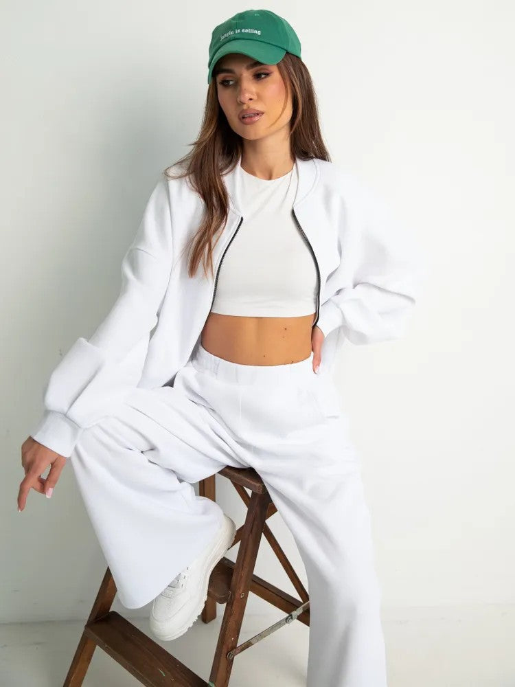 OZON Minimalist Casual Jacket and Pants Set