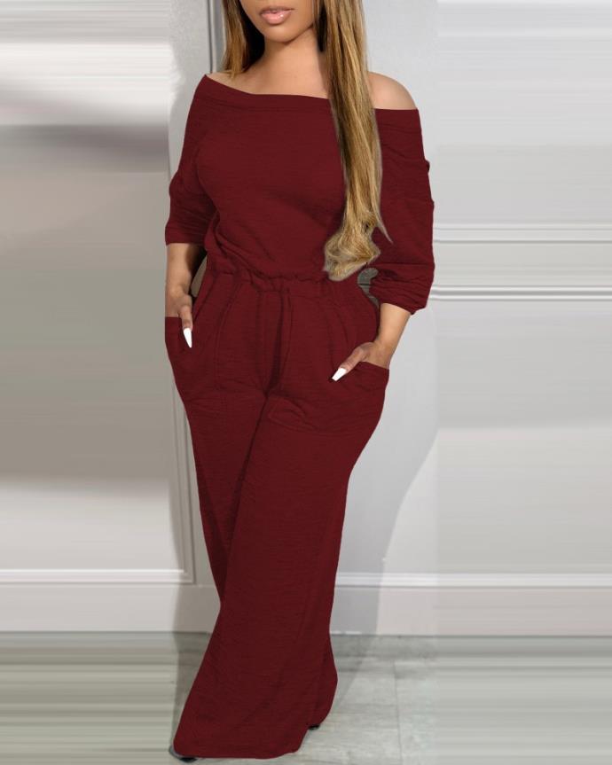 Elegant Plus-Size Wide-Leg Jumpsuit for Fashion Lovers