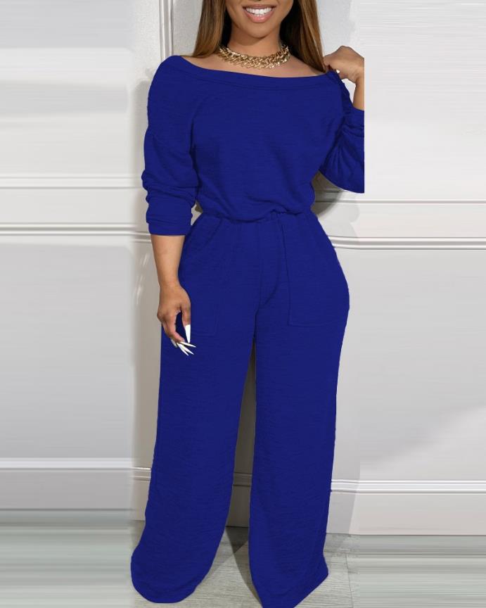 Elegant Plus-Size Wide-Leg Jumpsuit for Fashion Lovers