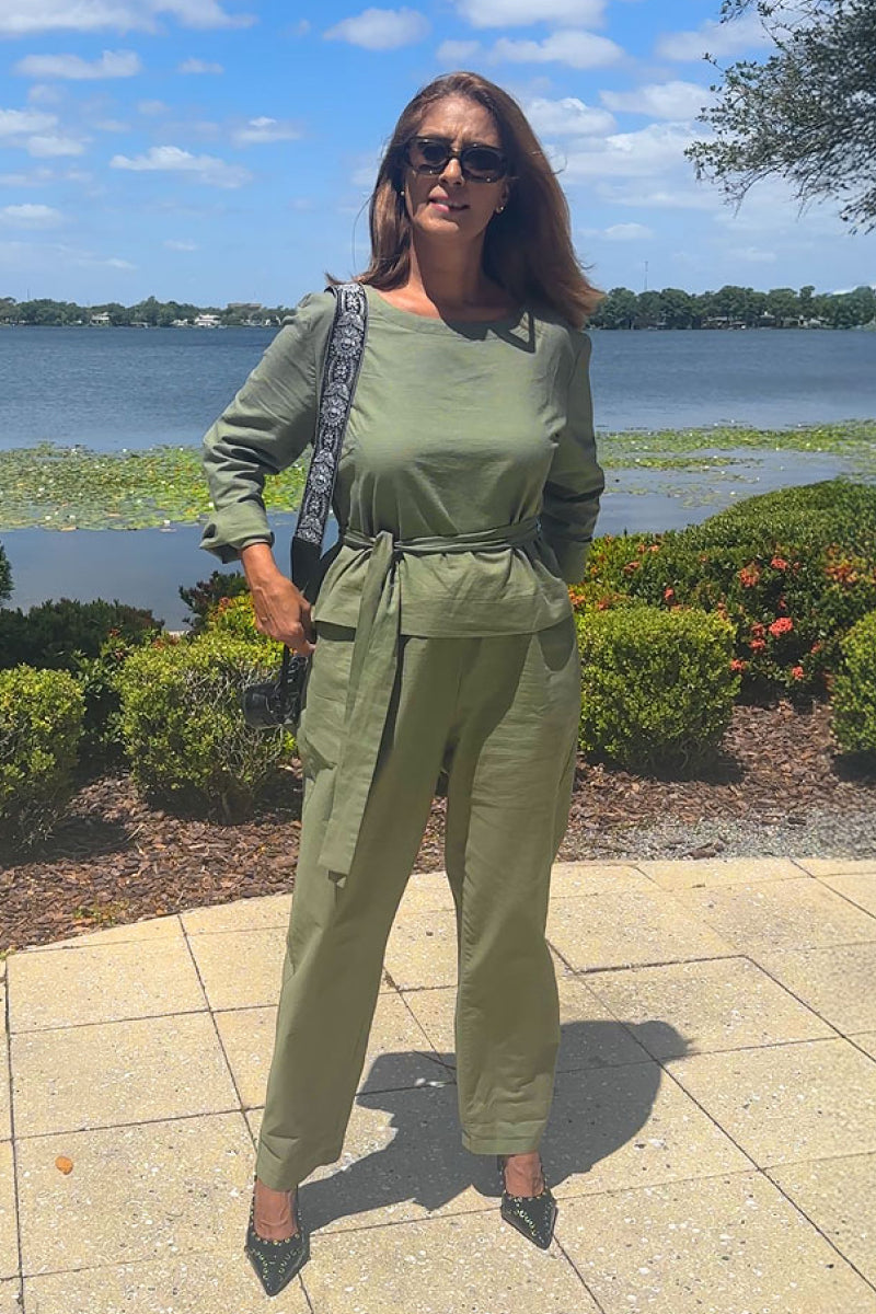 Cotton-Linen Monochrome Capsule