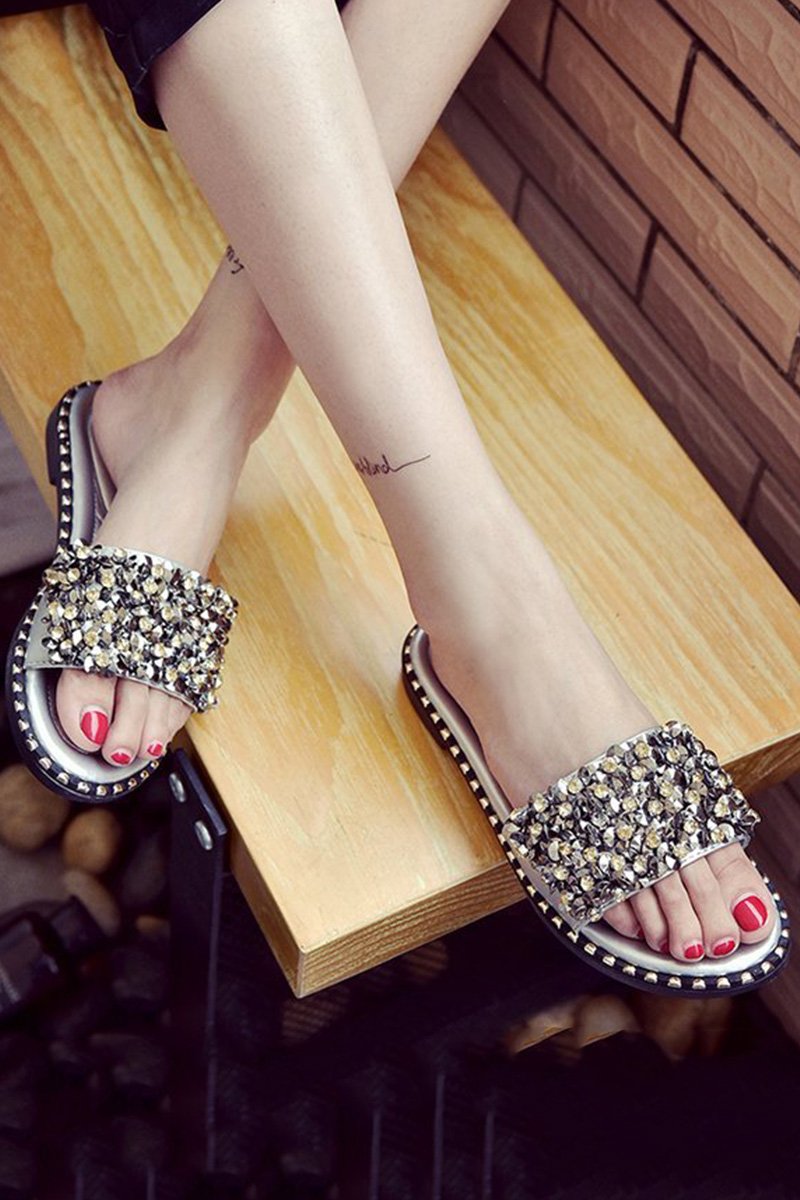 Rhinestone Sliders
