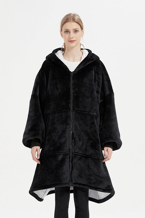 Oversized Ultra Soft Hooded Blanket