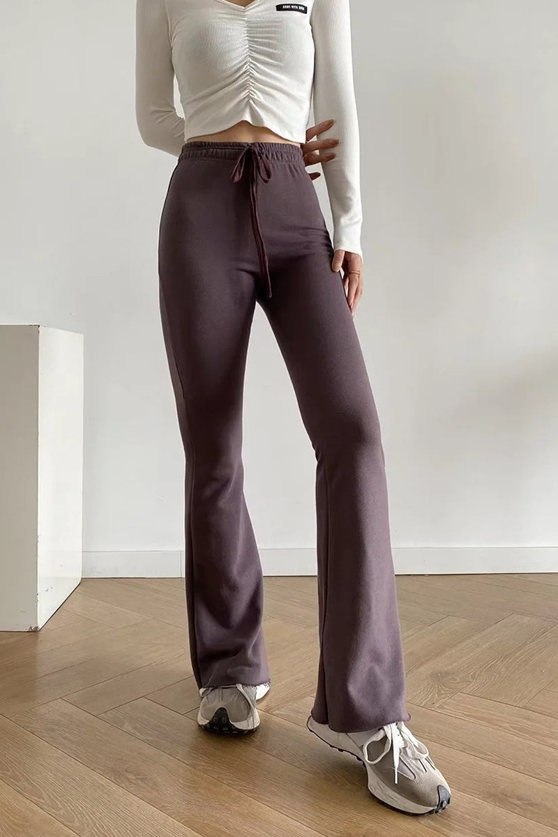 Comfy Retro Wide-Leg Pants