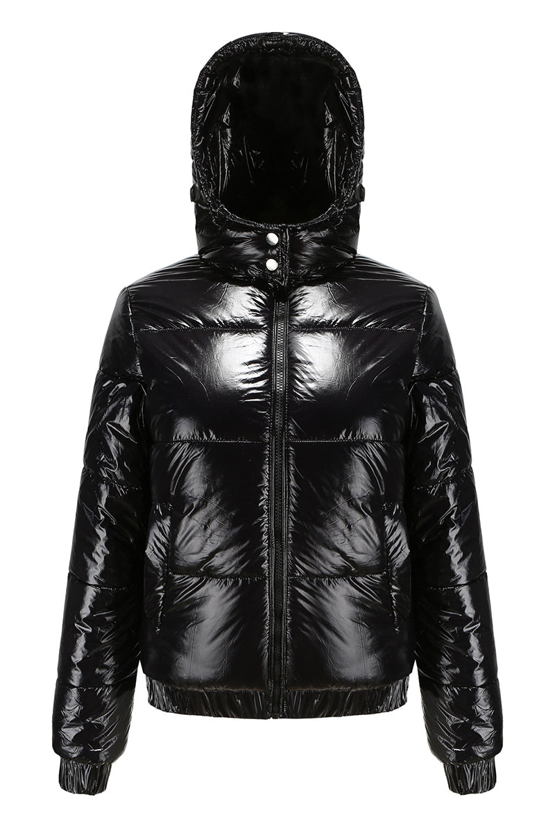 Reflective Anti-Splash Puffer Jacket