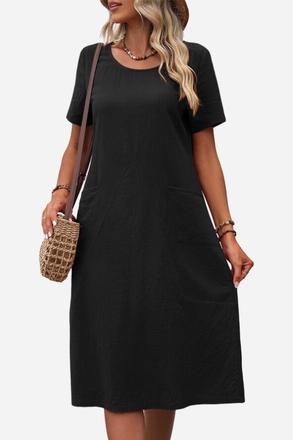 Radiant Escape Panelled Beach Dress