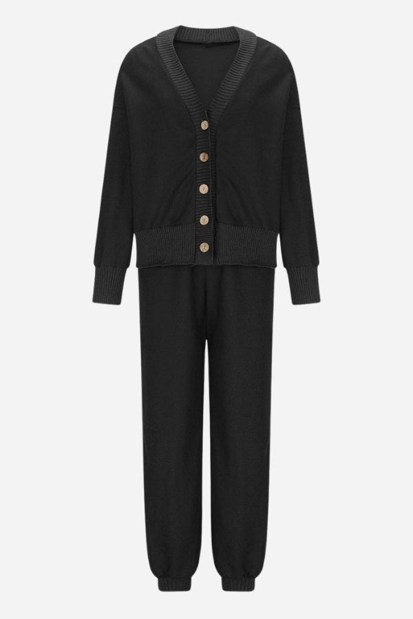 Two-Piece Knitwear Relaxed Co-Ord Set